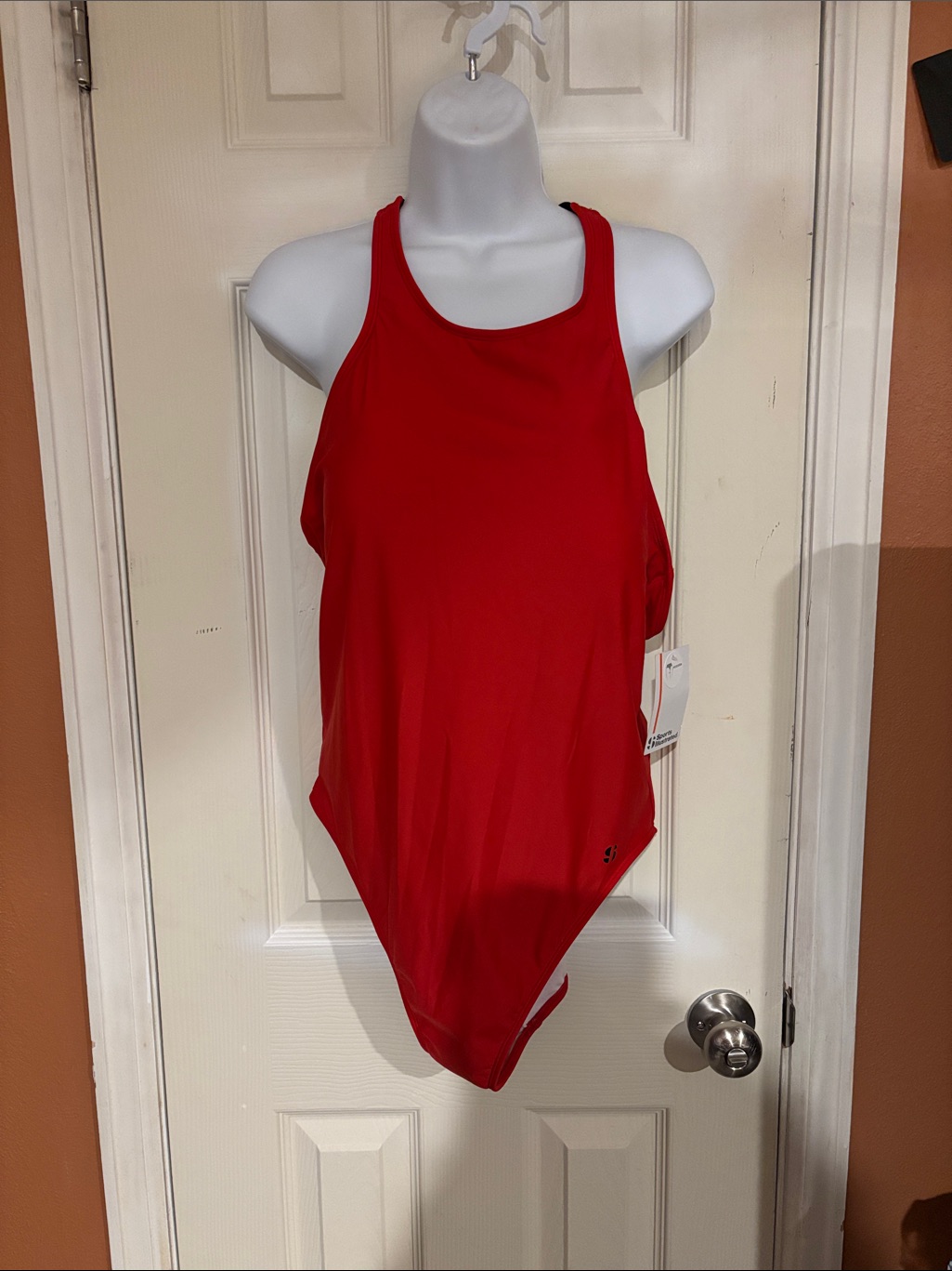 Red Women’s ' One-Piece Swimsuit - Classic Solid
